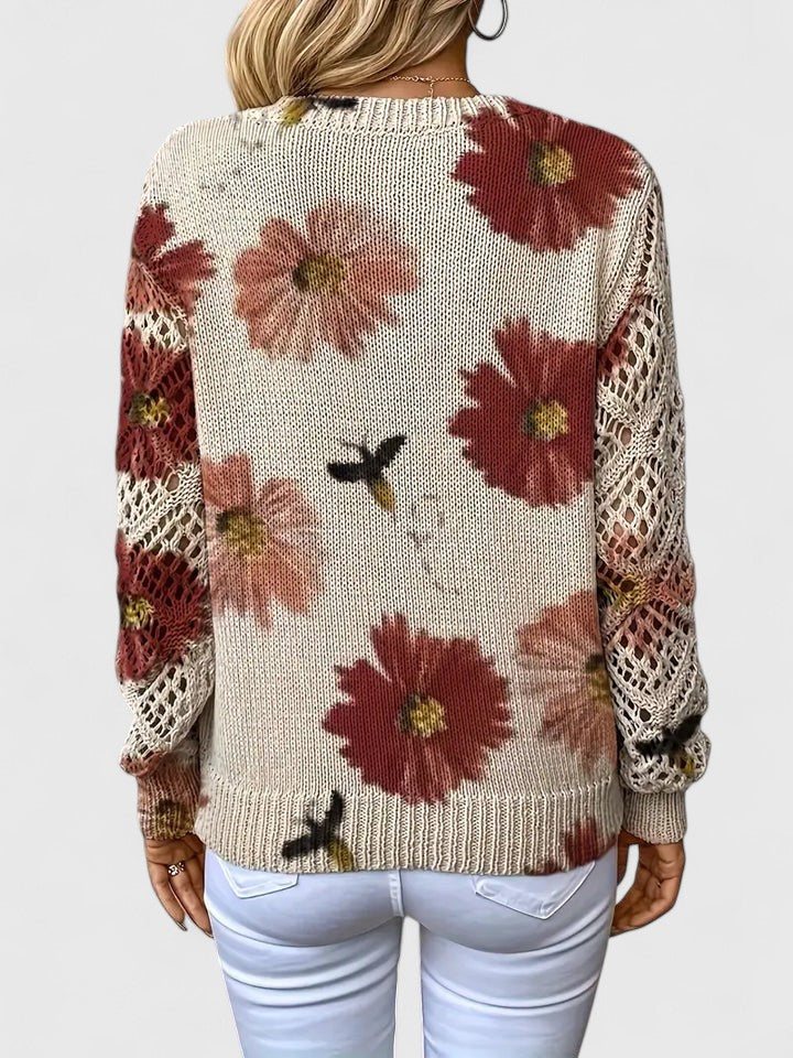 Diana | Timeless Flower Sweater