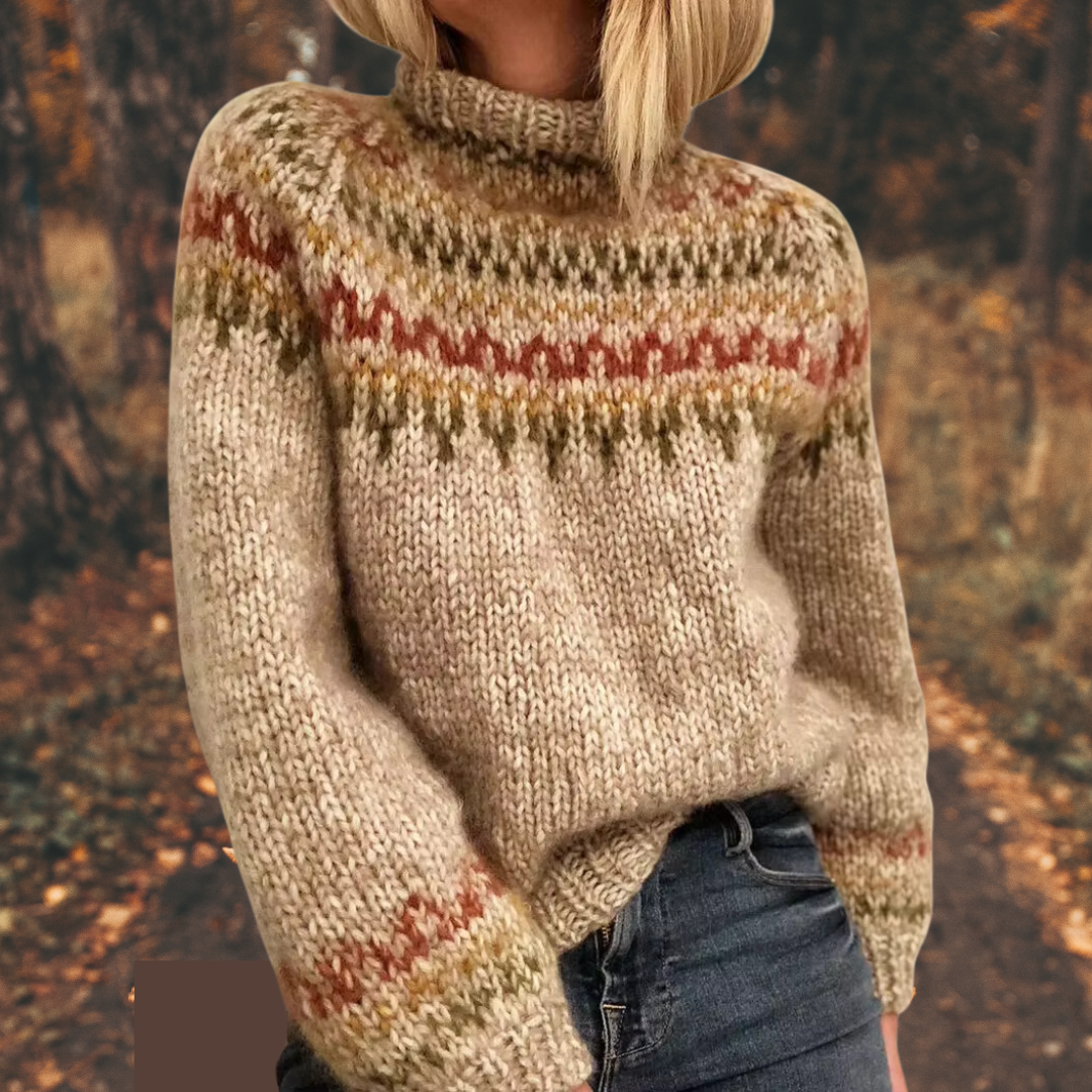 Siennaâ„¢ | Women's Nordic Knit Sweater