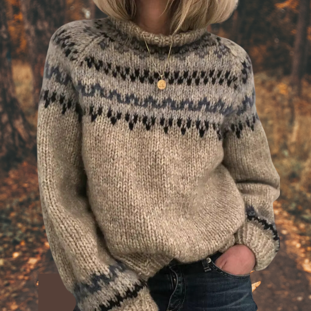 Siennaâ„¢ | Women's Nordic Knit Sweater