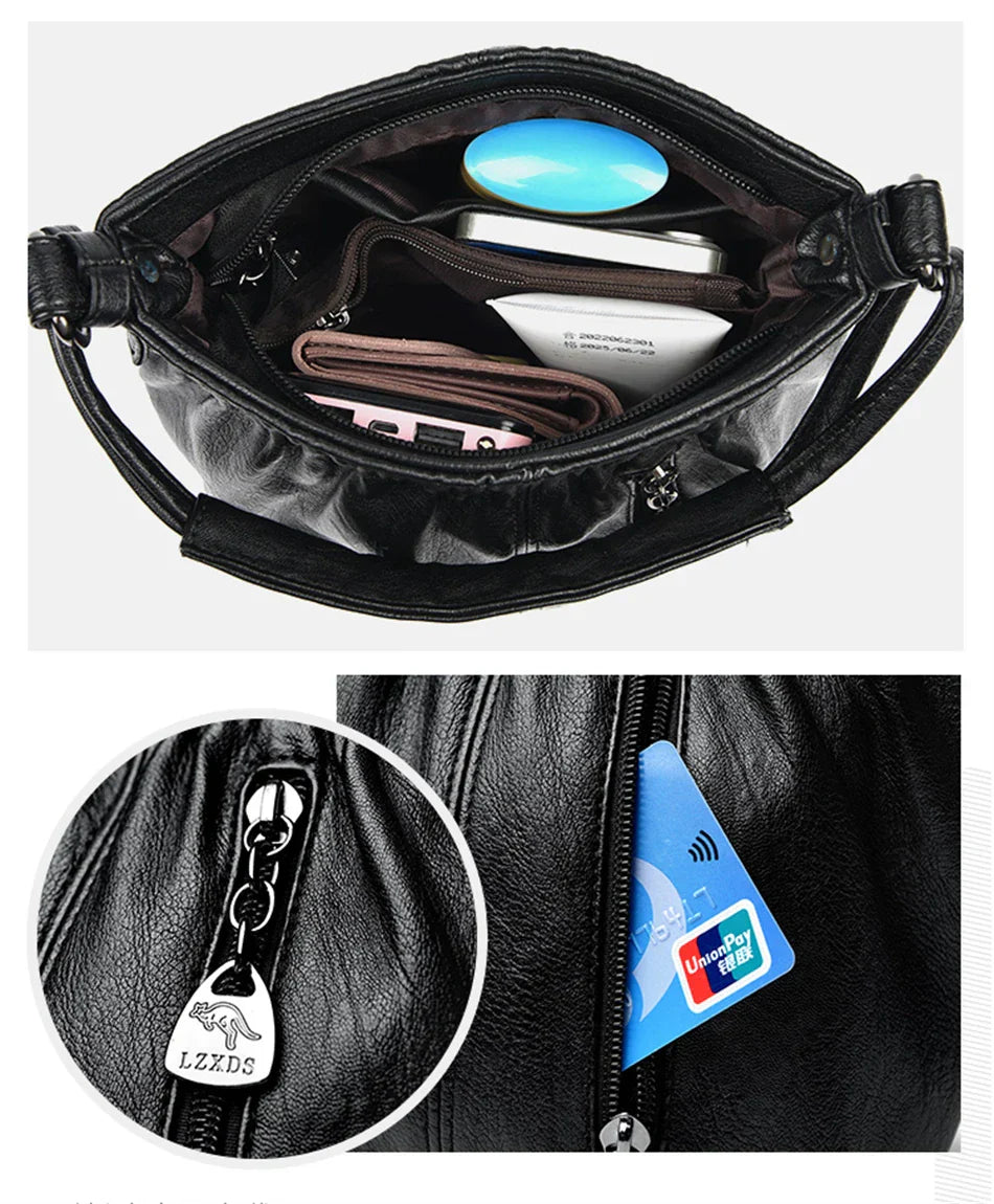 Ellison™ | Versatile Multi-Layer Handbag