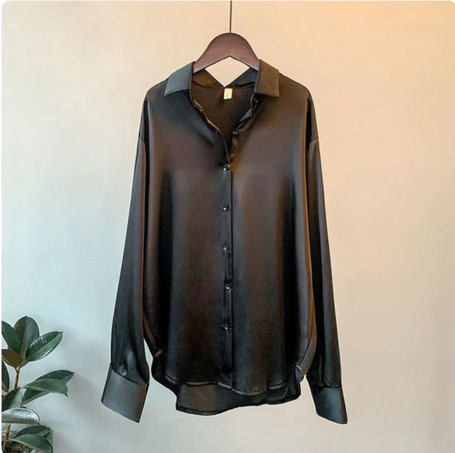 Piaâ„¢ - Satin Shirt for Women