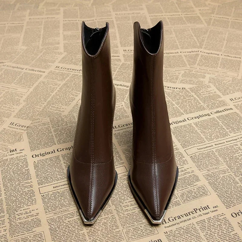 Lexiâ„¢ | Comfortable Leather Ankle Boot for Women