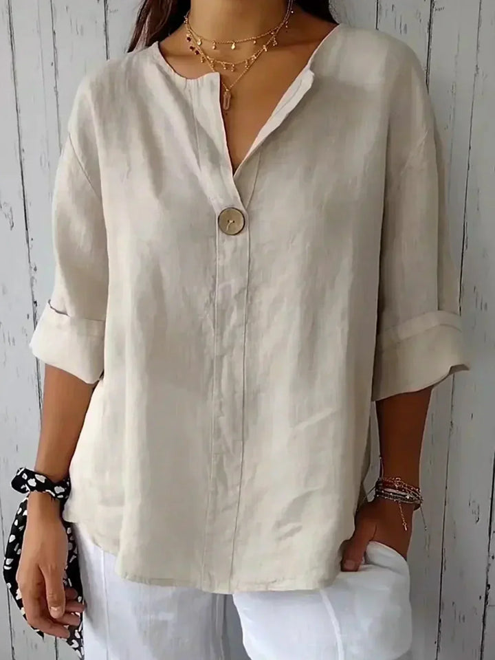 Nayla™| Women Casual V-Neck Blouse
