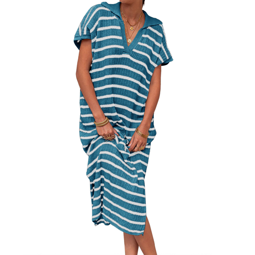 Odessa™ | Summer Graceful Slit Loose Women Maxi Dress