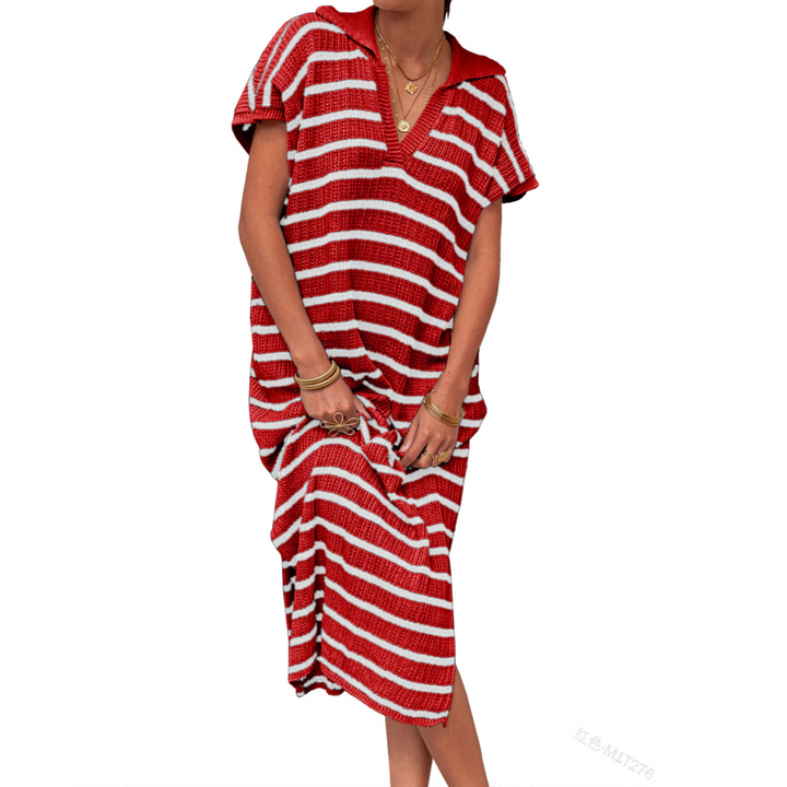 Odessa™ | Summer Graceful Slit Loose Women Maxi Dress