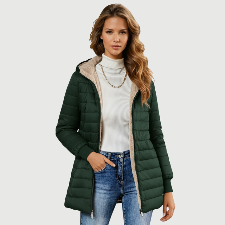 Caro | Sherpa-Lined Winter Coat