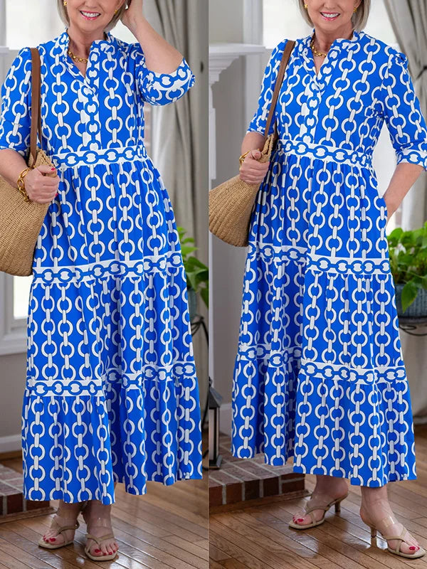 Alyana™ | Chain Link Women Midi Dress