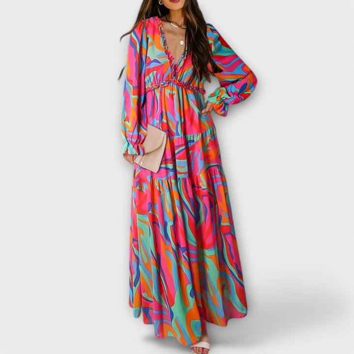 Ynah | Women Elegant Maxi Dress