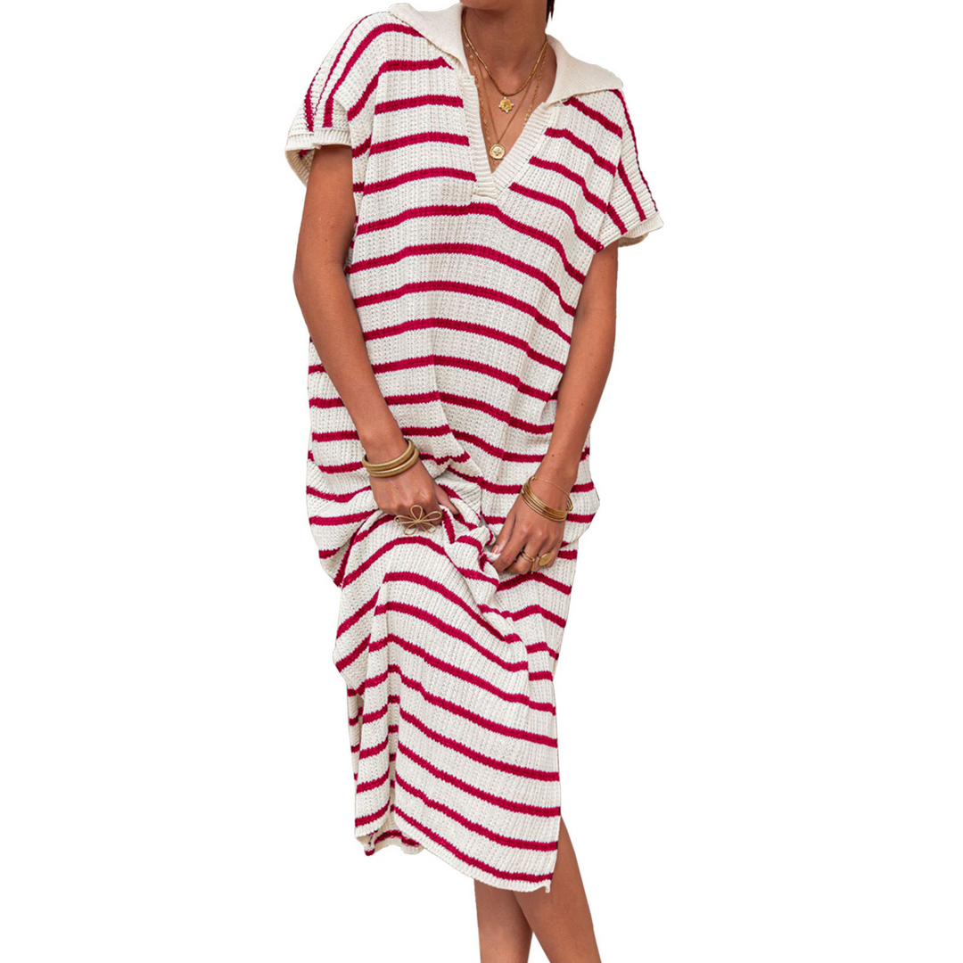 Odessa™ | Summer Graceful Slit Loose Women Maxi Dress