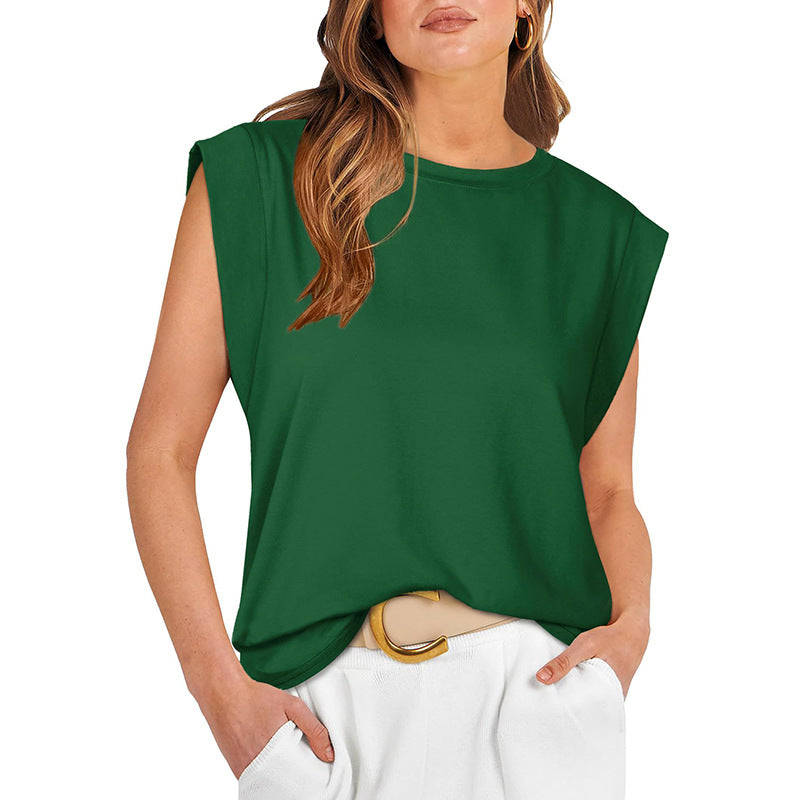 Rayanu™| Women Lightweight Everyday Summer Cap Sleeve Top