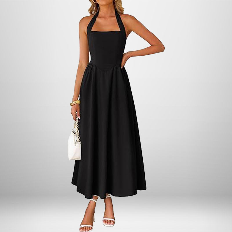 Winslow™ | Trendy Halter Neck Sleeveless Dress