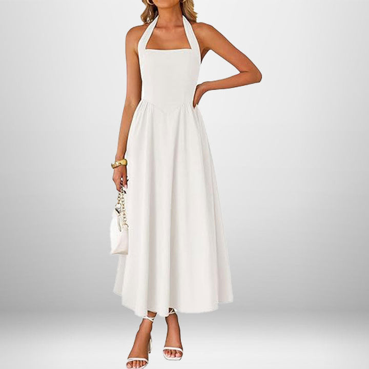 Winslow™ | Trendy Halter Neck Sleeveless Dress