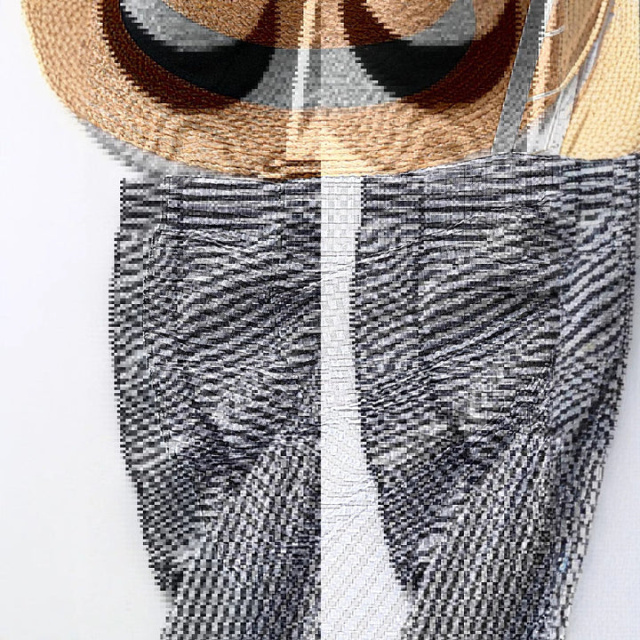 Kristel Vintage Flowy Checkered Puff Sleeve Blouse | Timeless Retro Top