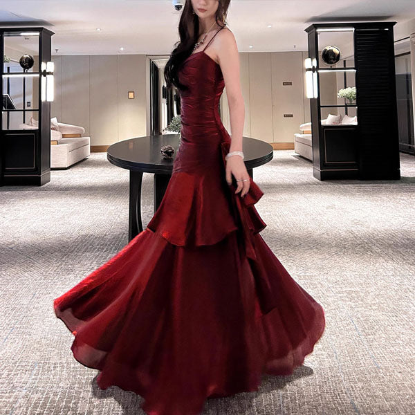 Vianne™| Glamorous Ruffled Maxi Dress