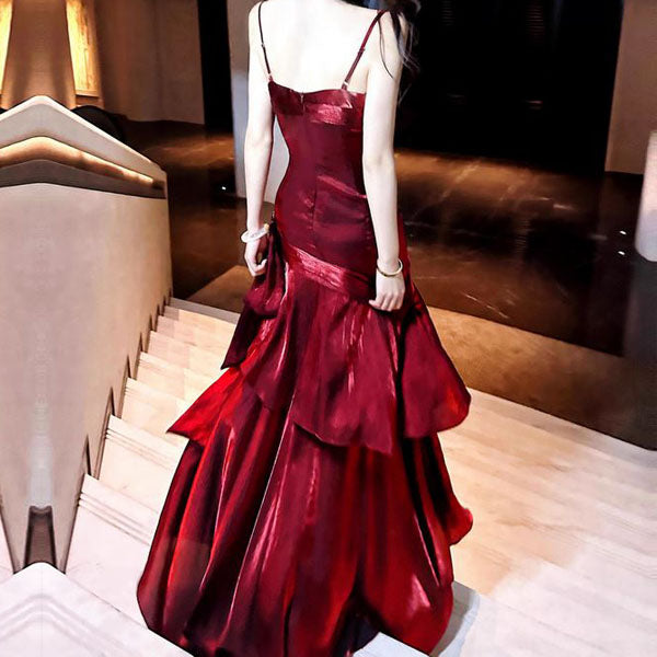 Vianne™| Glamorous Ruffled Maxi Dress