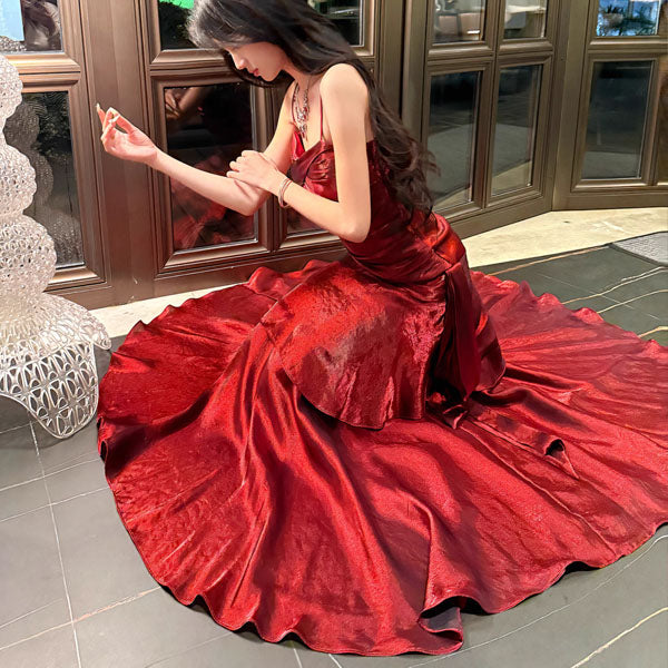 Vianne™| Glamorous Ruffled Maxi Dress