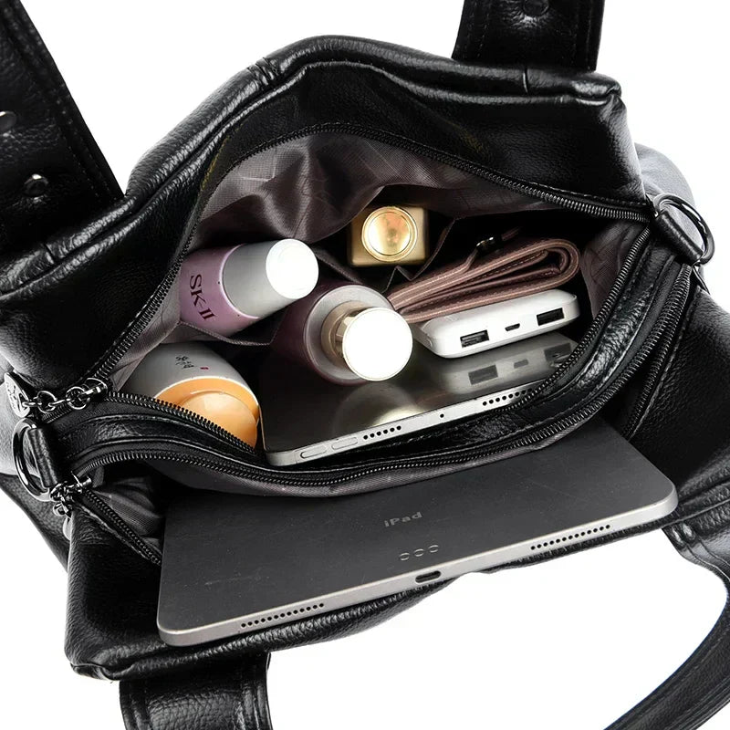 Ellison™ | Casual Vegan Leather Tote