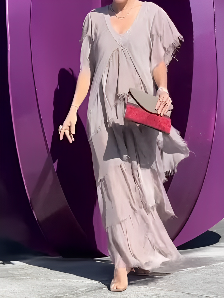 Lynette™ | Elegant Flowing Long Dress