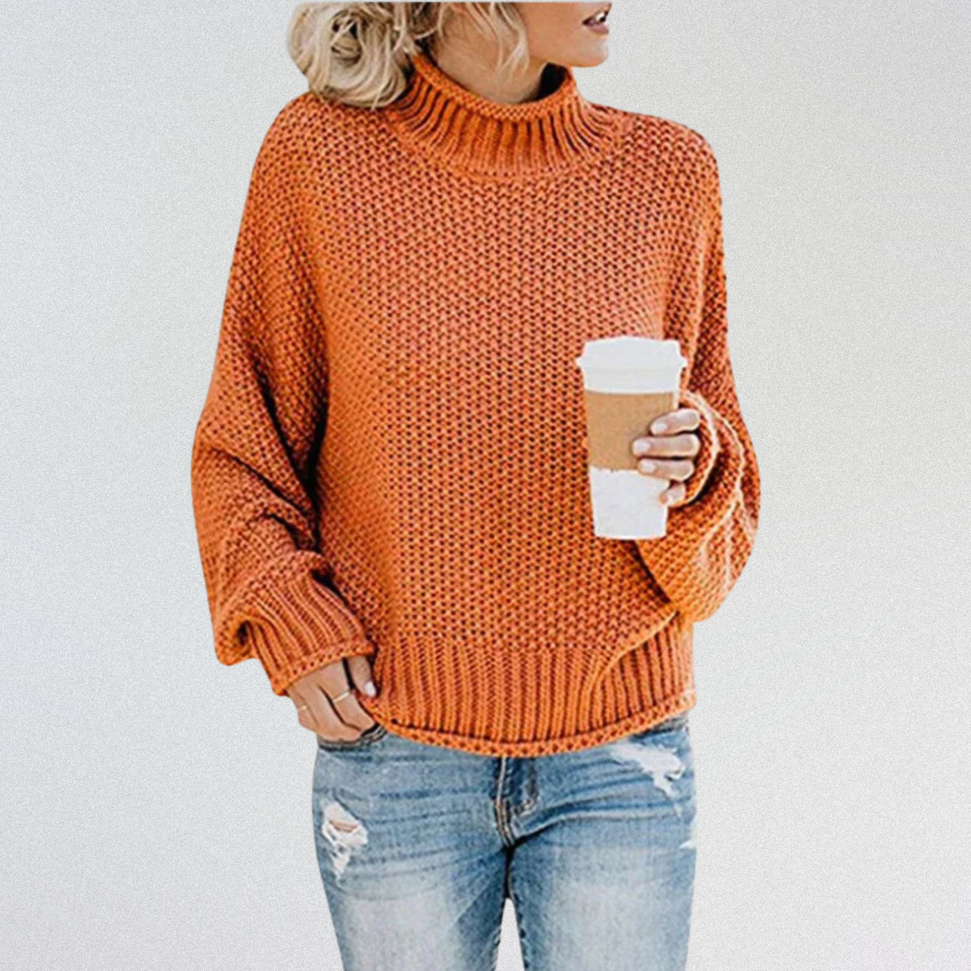 Braelyn | Pullover with High Collar