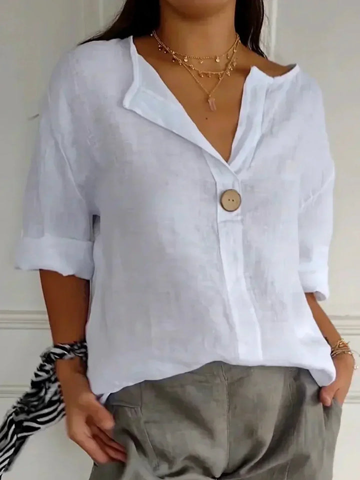 Nayla™| Women Casual V-Neck Blouse