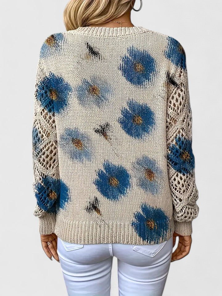 Diana | Timeless Flower Sweater